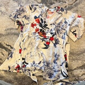 Floral Print Women's maternity Top